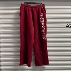 Alabama Crimson Tide Sweatpants Sz Large